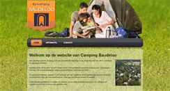 Desktop Screenshot of eurocampingbaudeloo.be