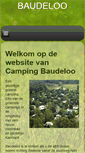 Mobile Screenshot of eurocampingbaudeloo.be